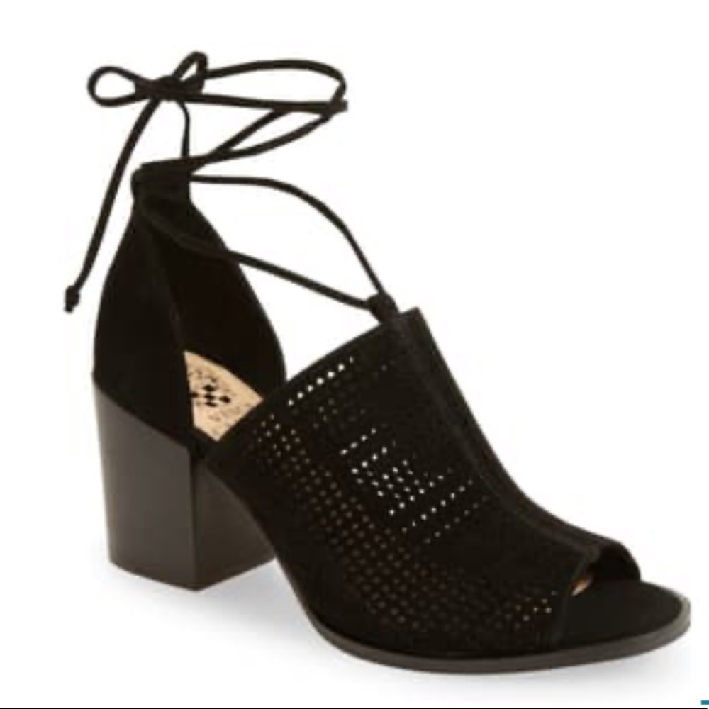 Vince Camuto Open Toe Booties